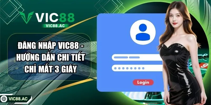 Đăng Nhập VIC88 - Hướng Dẫn Chi Tiết Chỉ Mất 3 Giây