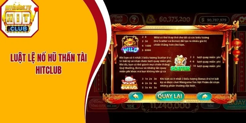 Hội viên nắm rõ luật chơi khi tham gia Nổ hũ thần tài